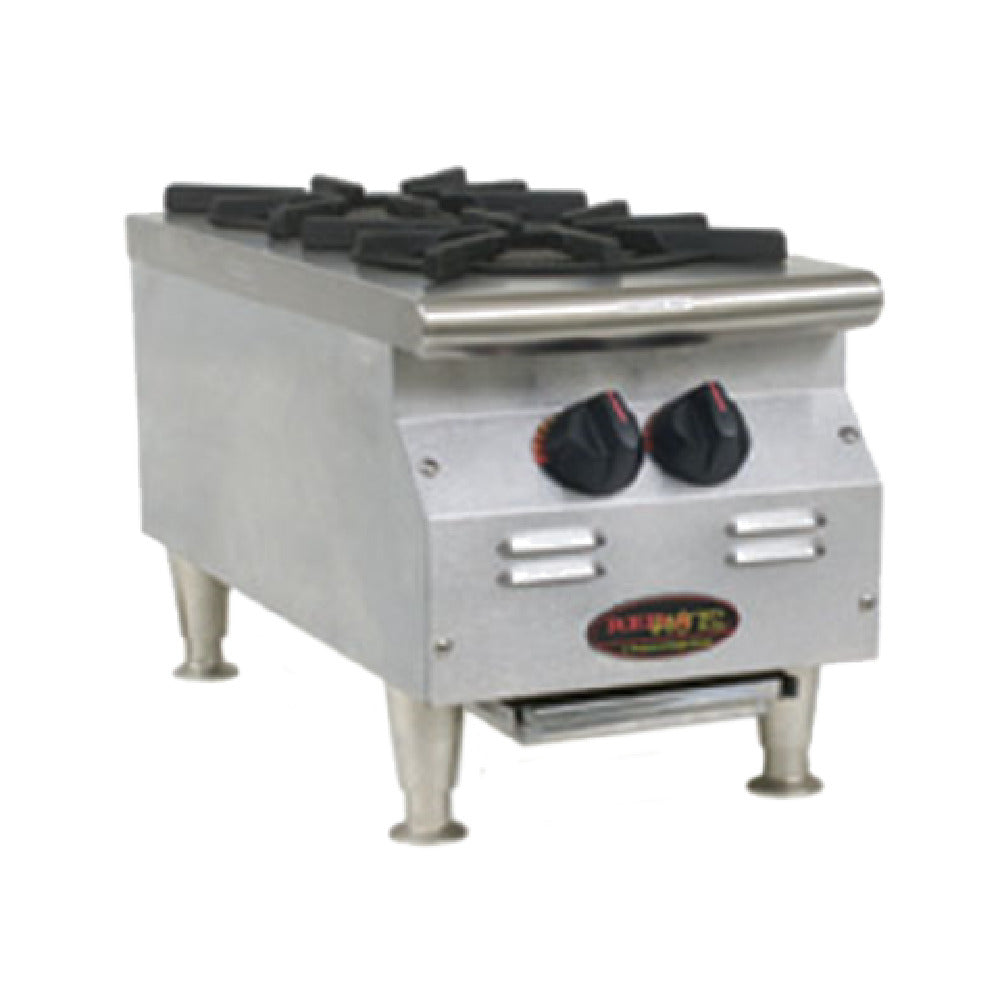 Eagle CLHP-2-NG RedHots® Chef's Line® Hotplate Counter Unit Gas