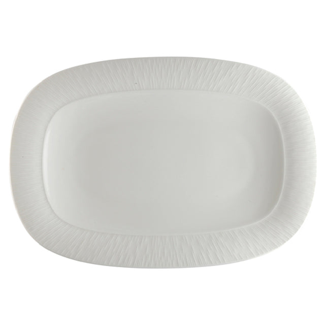 Steelite 62104ST1048 Platter 12-1/2" X 8-3/4" Racetrack Oval