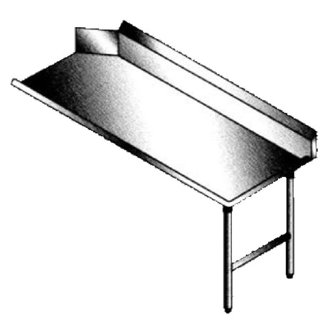 SPG CDT-SL-5-R - Universal Stainless Dishtable, Clean, Straight Design