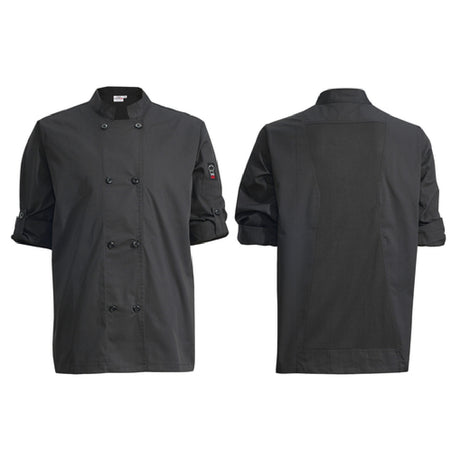 Winco UNF-12KXXL Signature Chef Jacket Tapered Fit Ventilated