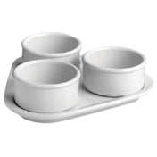 Steelite HL8590AWHA Tray Soup/Dessert Sampler Vitrified China White (stock Item)