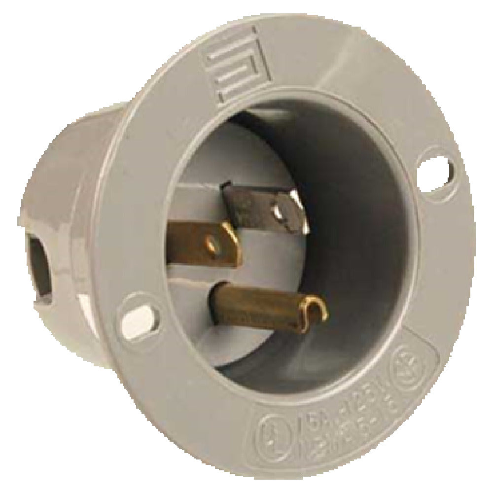 Franklin Machine Products 196-1079 Power Inlet Receptacle 125v 15 Amp