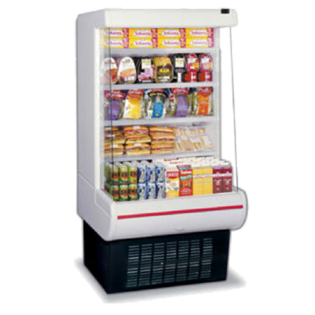 Hussmann MD-10 Multi-Deck Refrigerated Merchandiser Open Front Bottom Mount Self-contained Refrigeration