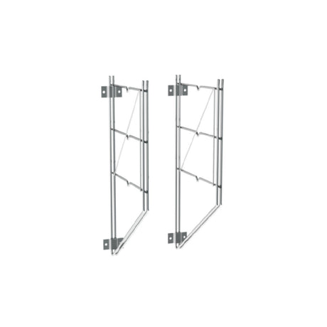 Metro 12WB3C Regular Erecta® Wall Mount 12"D X 20-13/16"H (1) To (3) Shelves Capacity (each Mount Consists Of (2) Shelf Supports & Mounting Brackets) (wall Bolts Or Screws Not Included)