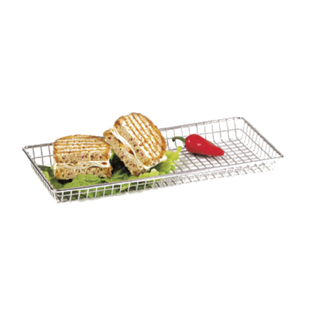 GET Enterprises 4-835809 Grid Basket 9" X 7" X 1-1/8" Rectangular