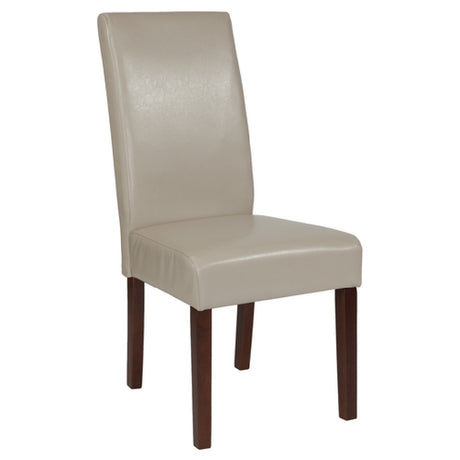 Flash Furniture QY-A37-9061-BGL-GG Greenwich Series Mid-century Design LeatherSoft Upholstered Back & Seat