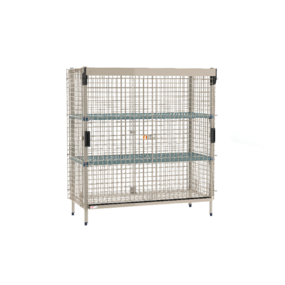 Metro MQSEC56E-SL-2MQ - MetroMax® Security Unit, Stationary, 62-7/8"W X 28-3/16"D X 66-3/16"H