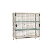 Metro MQSEC56E-SL-2MQ - MetroMax® Security Unit, Stationary, 62-7/8"W X 28-3/16"D X 66-3/16"H