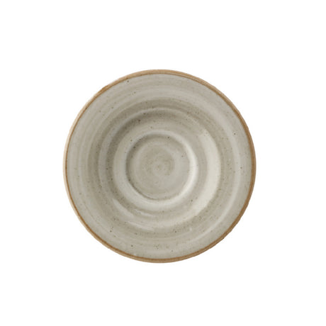 GET Enterprises PA1607800324 Cappuccino Saucer 6-1/4" Dia. Porcelain