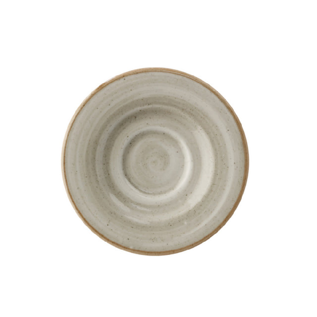 GET Enterprises PA1607800324 Cappuccino Saucer 6-1/4" Dia. Porcelain