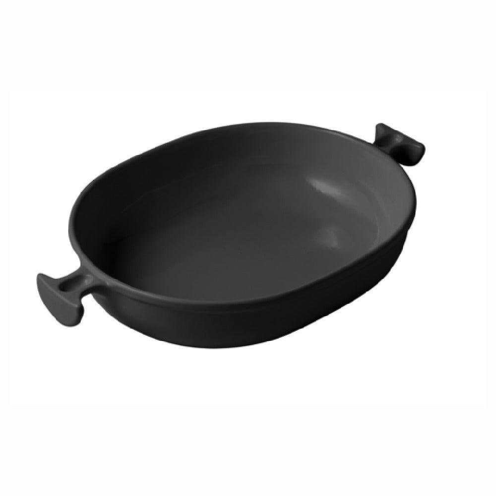 Bon Chef 3028BLK - Bouillabaisse Dish, 2 Qt., 8" X 9-3/4" X 2-1/4" H