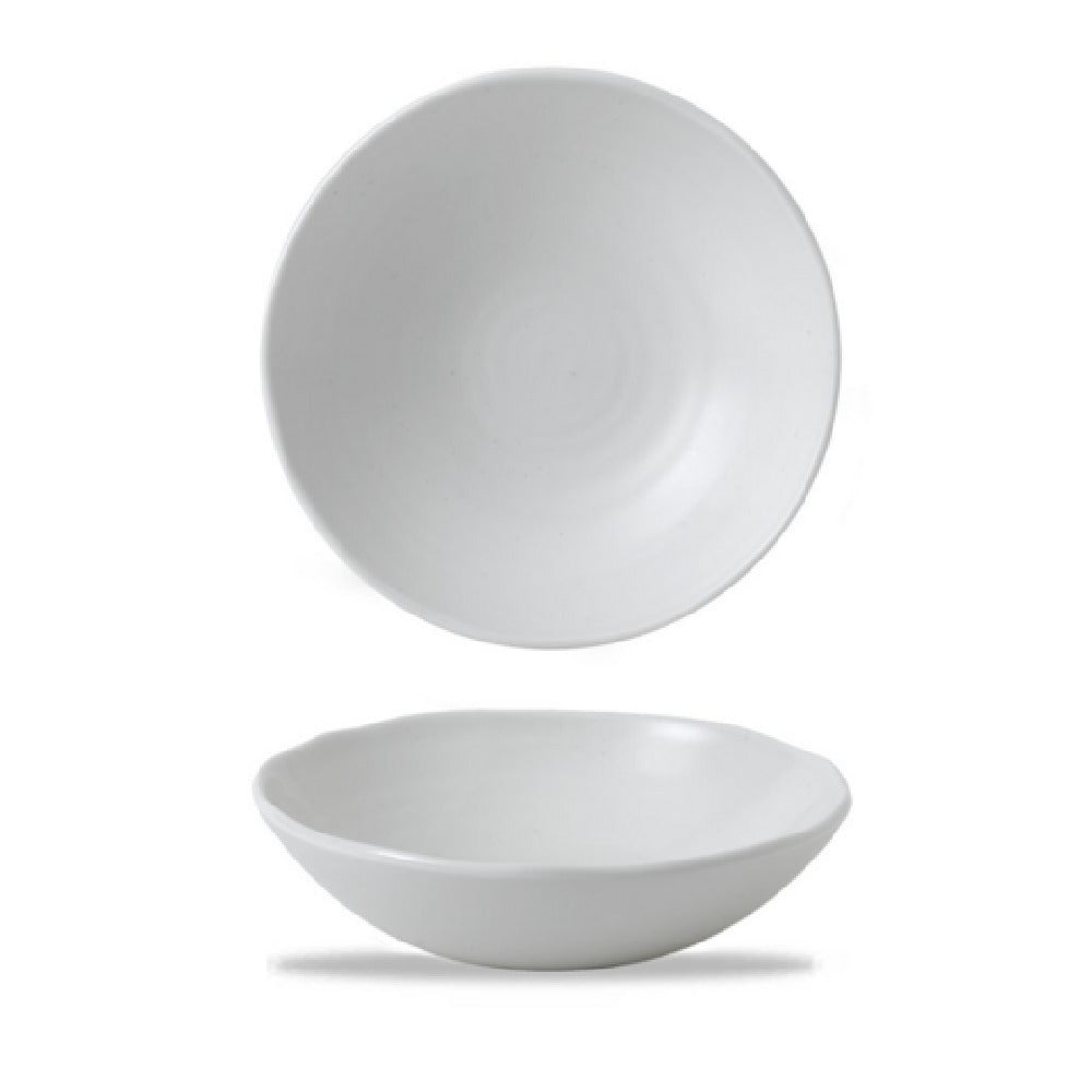 Arc Cardinal FN897 Dudson Organic White Coupe Bowl 28.0 Oz (D:9.75'') Vitrified Ceramic