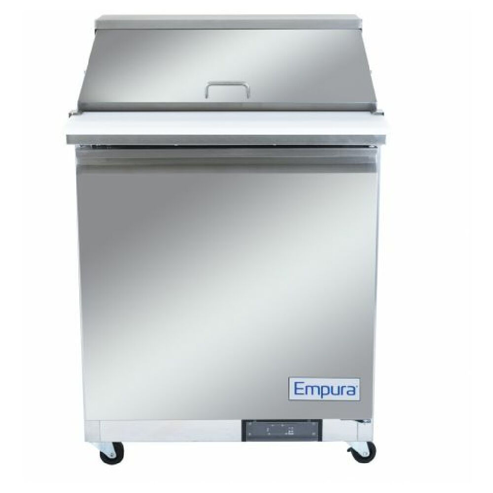 Empura Refrigeration E-KSP29M Mega Top Sandwich/Salad Table Refrigerator 12 Pan 1 Solid Door