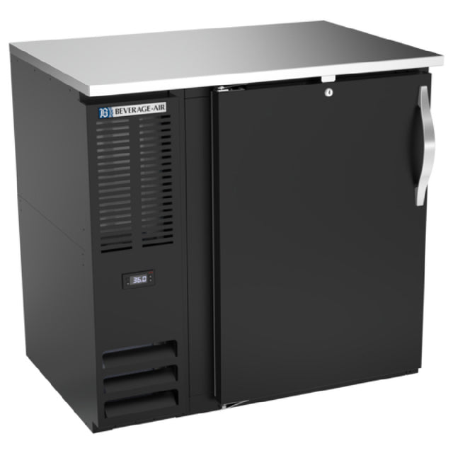 Beverage Air BBN36HC-F-B - Refrigerated Food Rated Back Bar Storage Cabinet, One-section