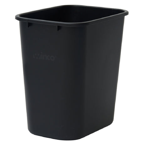 Winco PWR-28K Wastebasket 28 Qt. 14-5/8"W X 10-1/4"D X 15"H