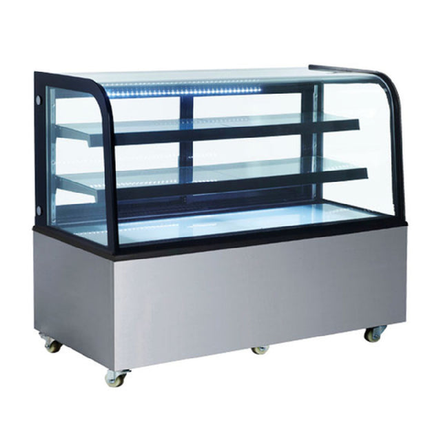 Omcan 47104 (DS-CN-0470) Non-Refrigerated (Dry) Bakery Display Case 60" L