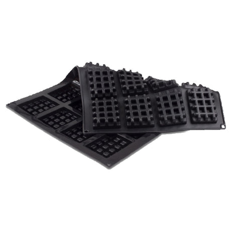 JB Prince MA111 Waffle Mold (20) Waffles 3-3/4"L X 2-3/4"W X 15/16"H With 3-13/16 Oz. Capacity Each