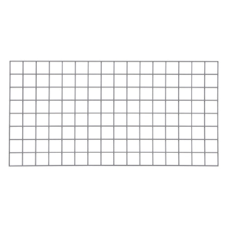 Metro WG2448K4 Quick Ship SmartWall Wire Grid 48" X 24" Metroseal Gray Epoxy-coated Corrosion-resistant Finish With Microban® Antimicrobial Protection