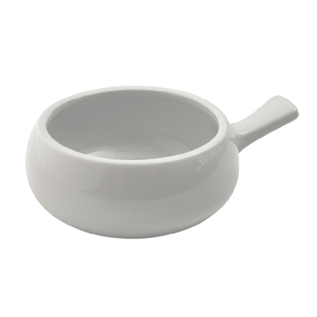 Winco OSC-16 Onion Soup Crock 16 Oz. 7-1/8"L X 5-3/8"W X 2-1/4"H