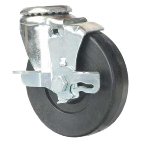 Forbes Industries 6041-ST\BK Replacement Caster 4" Dia. Black Wheel