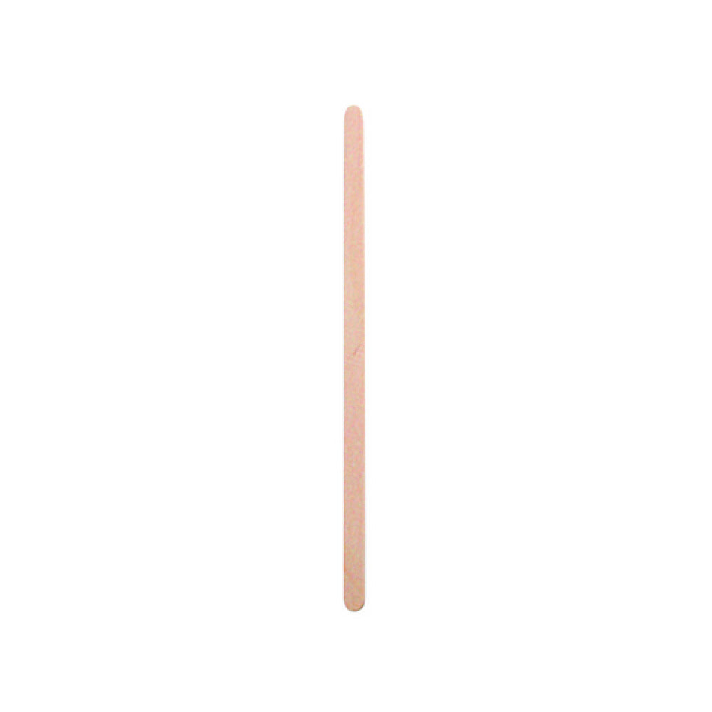 PacknWood 8NPSPATB11 - Coffee Stirrer, 4.33"L, Rounded End