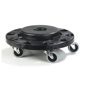 Stanton Trading WCD-18 - Waste Container Dolly, Round, Black