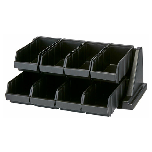 Cambro 8RS8110 Versa Organizer Rack With (8) Bins 25-1/8"L X 17-1/4"D X 9-1/4"H