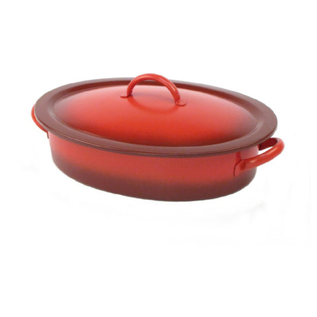 Steelite DW02145CWG8RD2 Oval Chafer 1.25 Gal 17.5"W X 11.625"D X 6.5"H