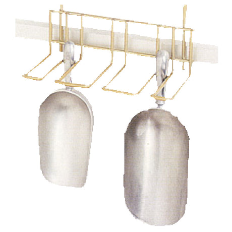 SPG GRSCOOPE - ISS™ Wall Trax™ Scoop Holder, 5" X 10", Grey Bond® Finish