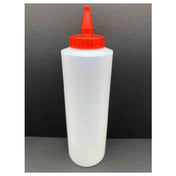 Buccaneer Container Corp 2012032030 (Buccaneer) Squeeze Bottles 32 Oz. Natural HDPE