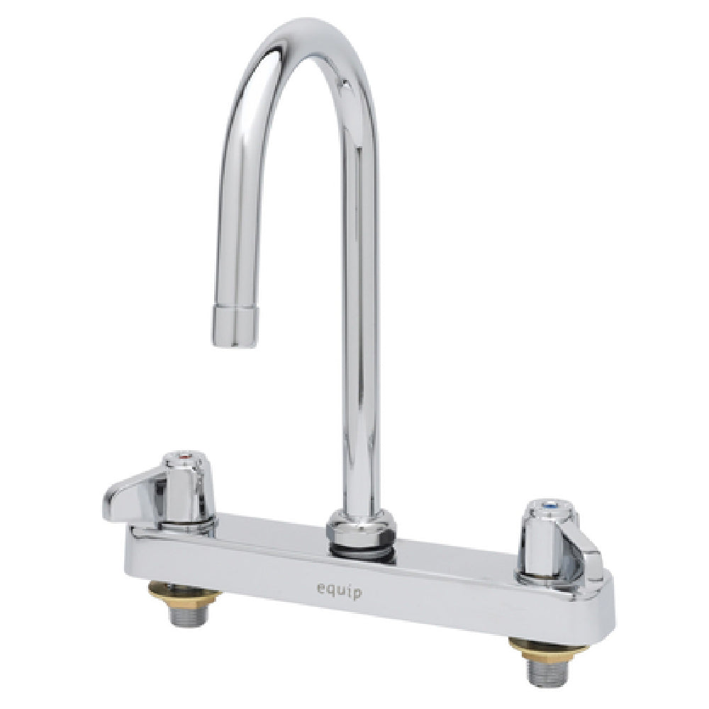 T&S Brass 5F-8CLX05 Equip Workboard Faucet Swivel 8"