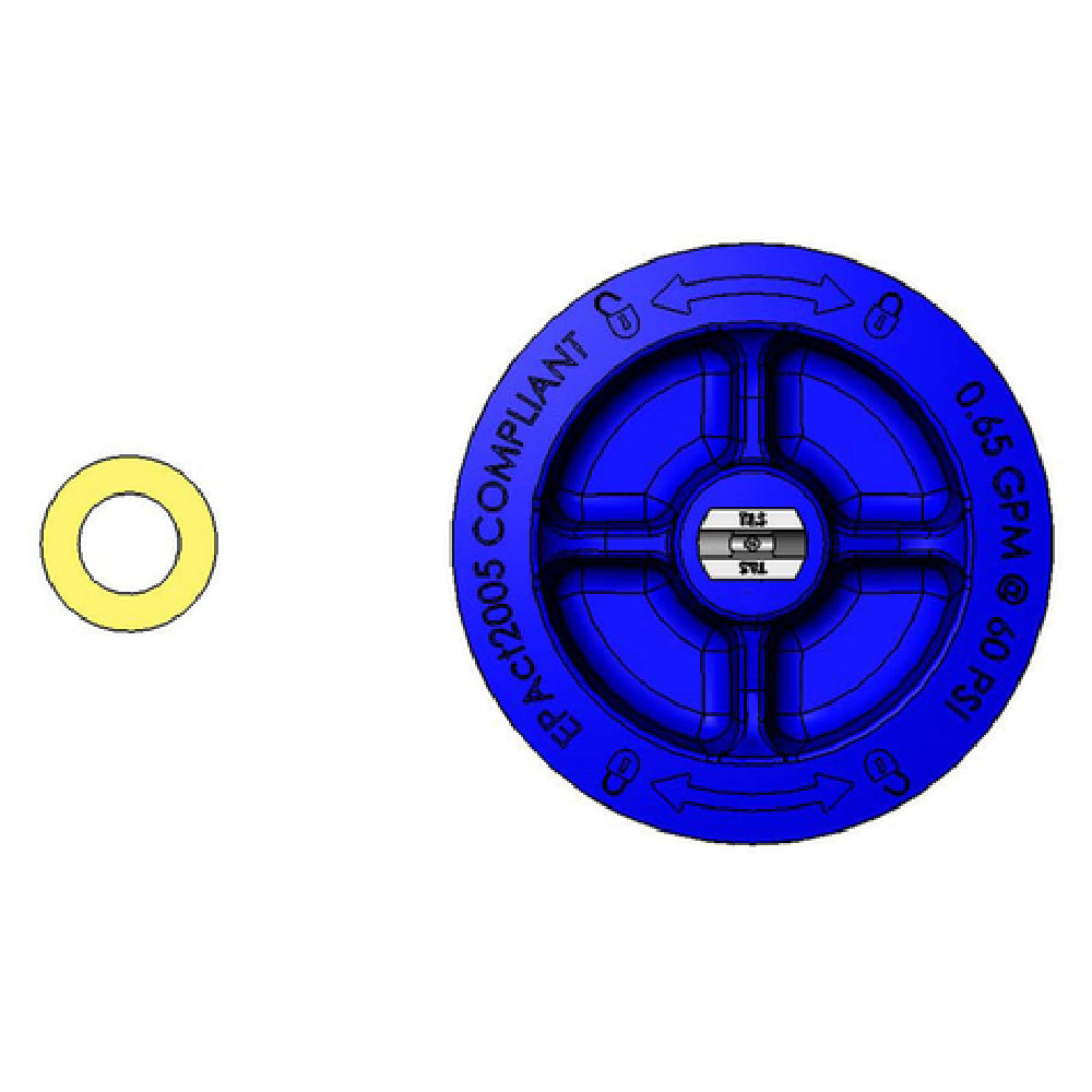 T&S Brass 108CSF-RK Spray Face Repair Kit Low Flow (1) Washer NSF/WRAS Approved