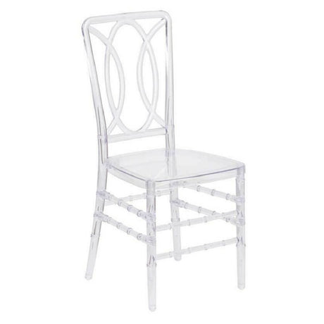 Flash Furniture BH-H007-CRYSTAL-GG Flash Elegance Stacking Chiavari Chair 800 Lb. Weight Capacity