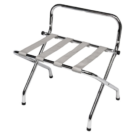 Central Specialties 1055C-SV Luggage Rack 24-1/4"W X 16"D X 26-1/2"H High Back