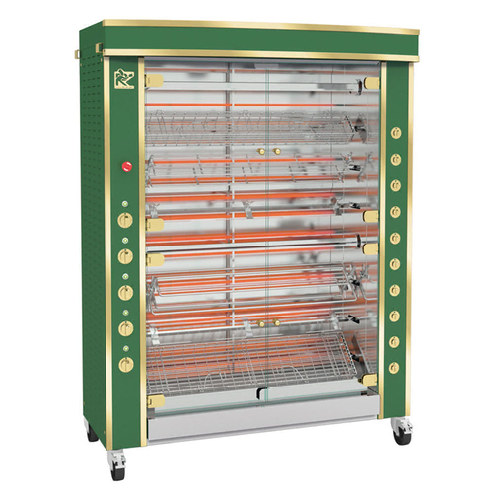Rotisol GF1375-8E-LUX GrandFlame Rotisserie Oven Electric Floor Model