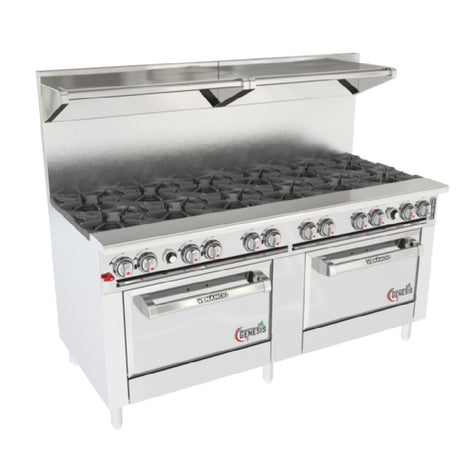 Venancio USA G722ST-72B_LP - Genesis Series Restaurant Range, Gas, 72"W