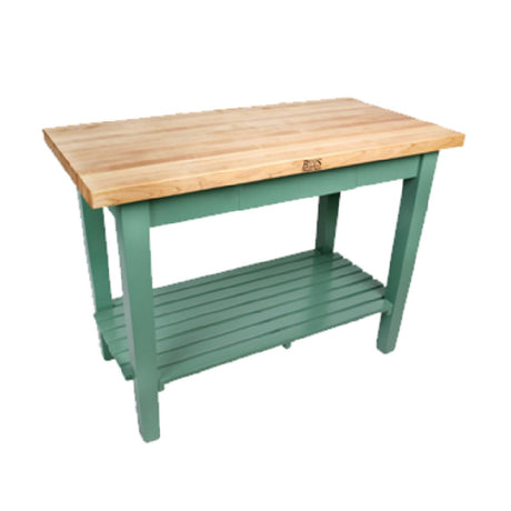 John Boos C3625-S Classic Country Work Table 36"W X 25"D X 34-3/4"H Overall Size