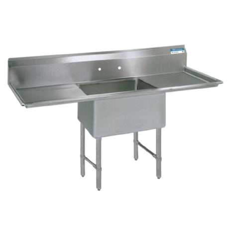 BK Resources BKS6-1-1620-14-18TS Sink One Compartment 55-1/4"W X 25-1/2"D X 44-1/16"H Overall Size