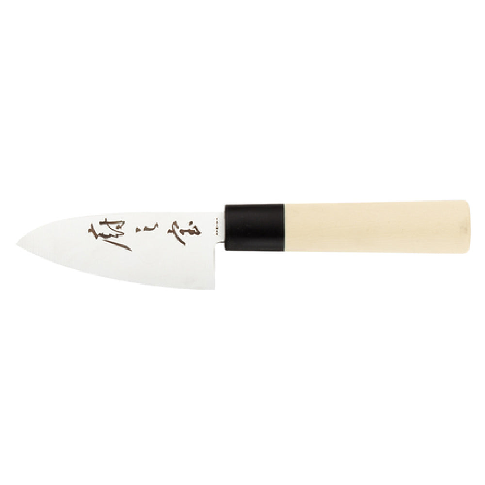 Mercer Culinary M24204PL Asian Collection Deba Utility Knife 4" Stamped