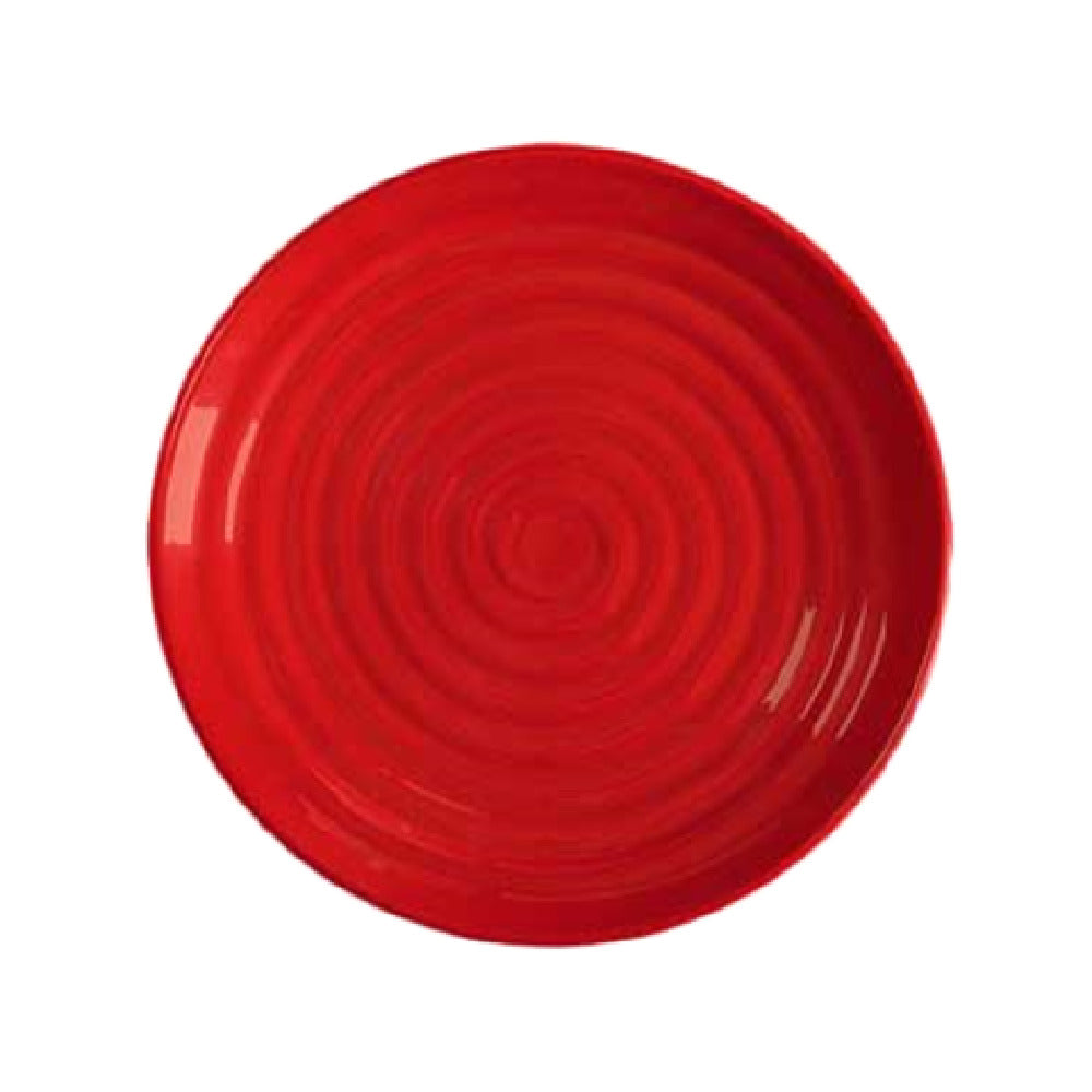 GET Enterprises ML-83-RSP Red Sensation™ Plate 12-1/2" Dia. Round