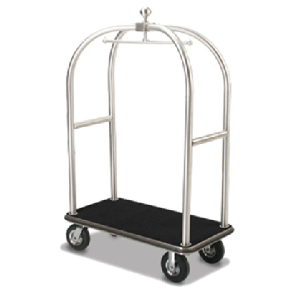 Forbes Industries 2528-SS Birdcage® Luggage Cart Longer & Lower Style 2" Diameter Tubular Superstructure