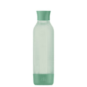 ISi North America 10961601 - ISi® Twist'n Sparkle Virtuoso Extra Bottle, Sage, Refillable 1 Liter PET Bottle (BPA & Phthalate-free) In Silicone Sleeve