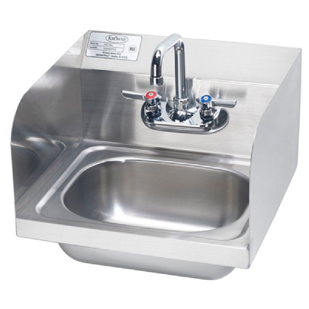 Krowne HS-26L Hand Sink Wall Mount 15-3/4"W X 15-1/4"D X 13-3/8"H OA