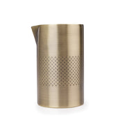 Mercer M37219ANG - Barfly® Diamond Lattice Mixing Tin, 21 Oz. (625 Ml.), Double-wall Insulated