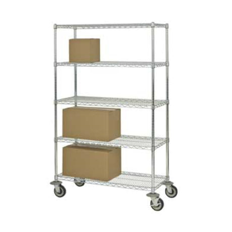 1880 Hospitality FMK2148695CH - Focus Foodservice - Stem Caster Cart, 1200 Lb. Capacity