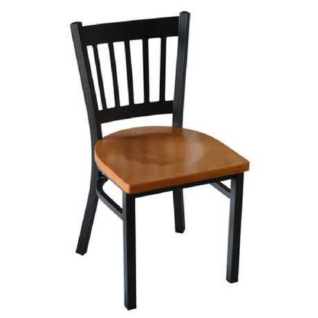 JMC Furniture COBRA CHAIR WOOD Cobra Side Chair Indoor Use Slat Back