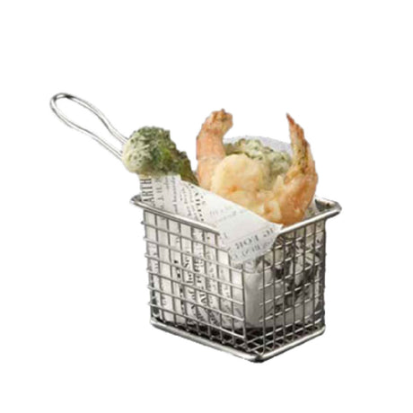 American Metalcraft FRYT433 Tabletop Serving Fry Basket 4-1/8"W X 3-3/8"D X 2-7/8"H