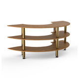 Steelite MGCMSX01BBXF - Creative Curved Station, 81.5" X 41.0" X 35.0", Modular