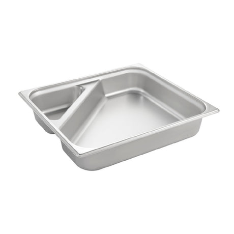 Bon Chef 12028D Food Pan With Divider 3/4 Size