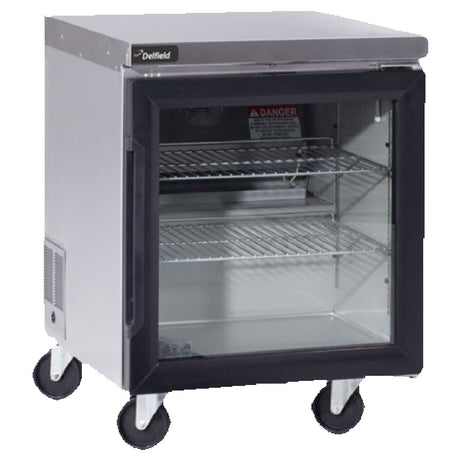 Delfield GUR27P-G Coolscapes® Undercounter/Worktable Refrigerator One-section